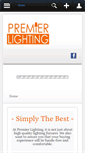 Mobile Screenshot of premierlightingcentre.com